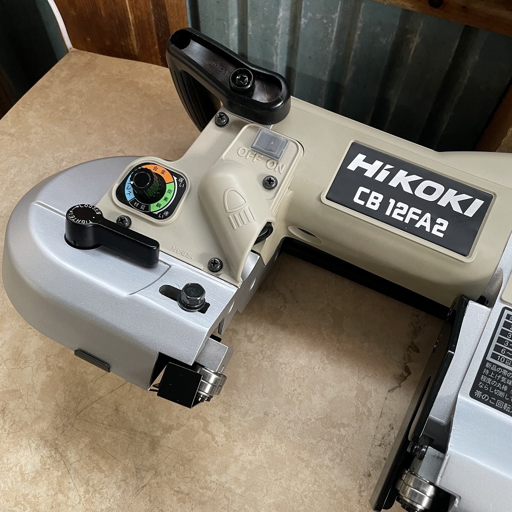 HIKOKI ハイコーキ 120㎜ ロータリバンドソー CB12FA2 中古 美品 日立 