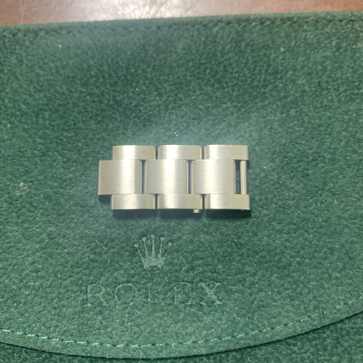 美品 ROLEX ロレックス オイスター 純正品 ブレス駒 コマ ベルト 14000 15200 67480 77080等 SS ブレス番号78350用 14mm幅　3コマセット