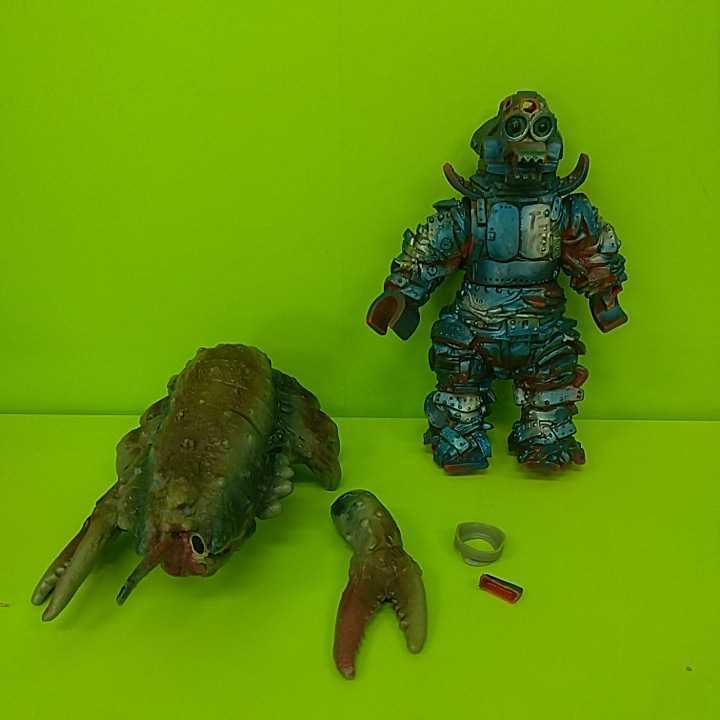 ◇当時物◇マルサン製 東宝怪獣エビラ ソフビ 大エビ怪獣 破損 ジャンク