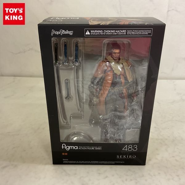 1円〜 未開封 figma 483 SEKIRO: SHADOWS DIE TWICE 隻狼 公式
