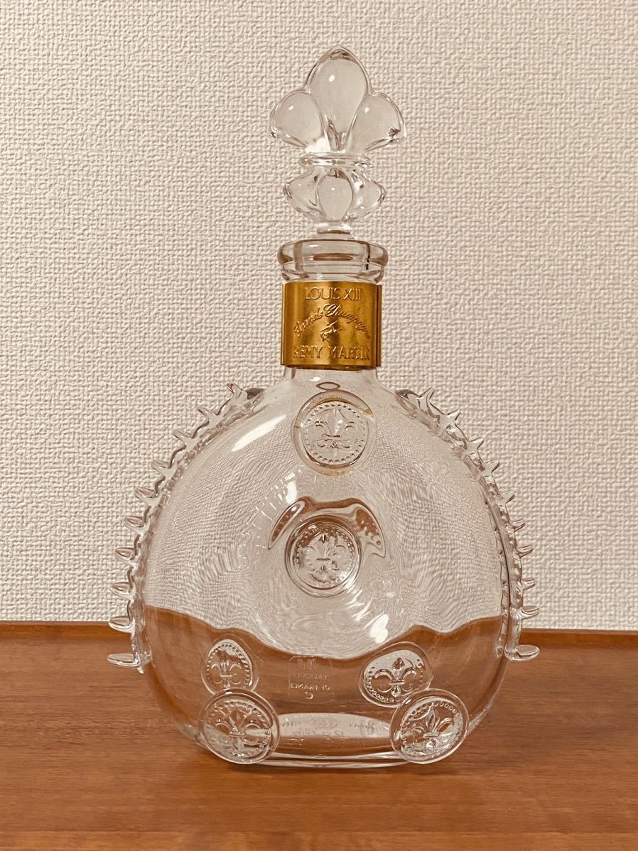 飲料・酒 バカラ レミーマルタン ルイ13世 空き瓶