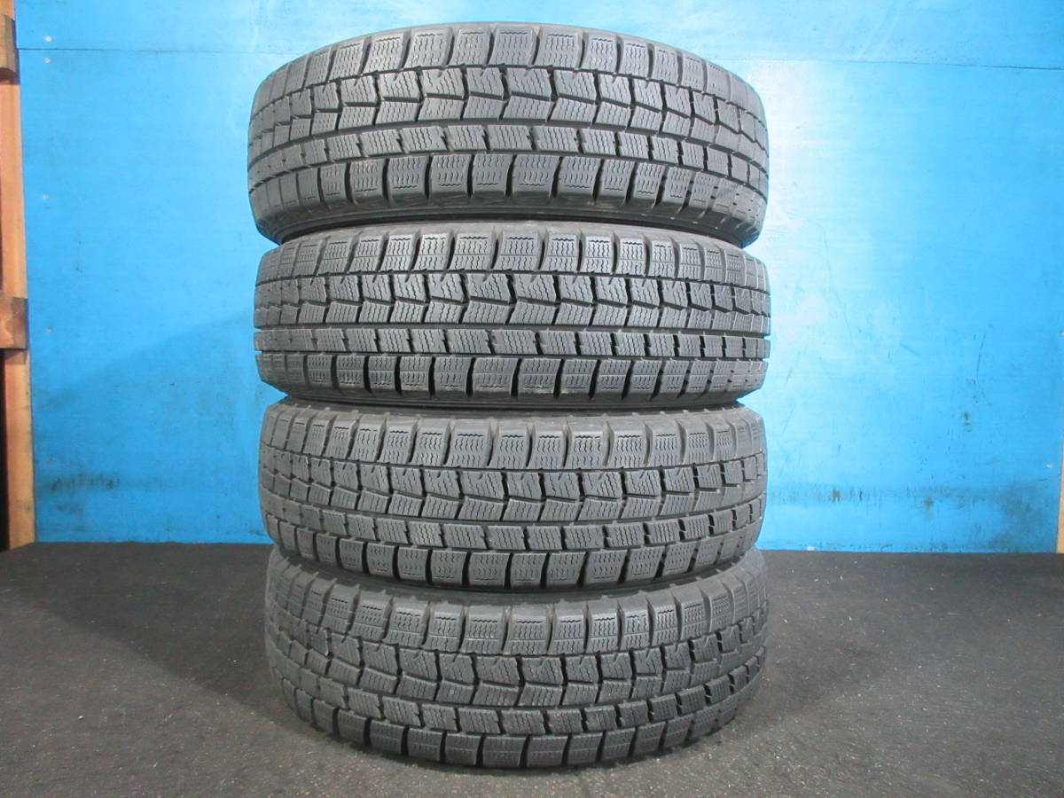 13インチ DUNLOP WINTERMAXX WM01 155/65R13 73Q 4本 №02714G 室内保管 