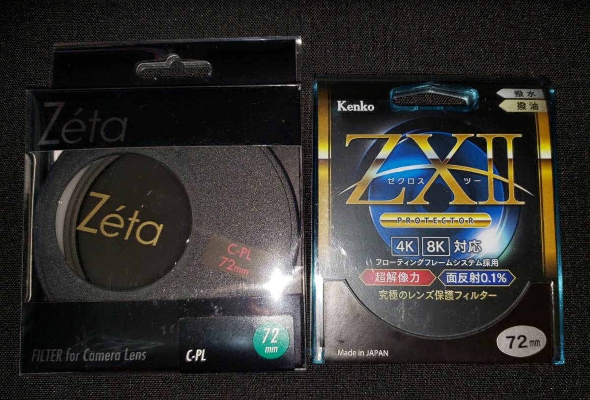 Kenko フィルター72mm ZXⅡゼクロスツー C-PL Zeta ZX 72mm C-PL C-PL