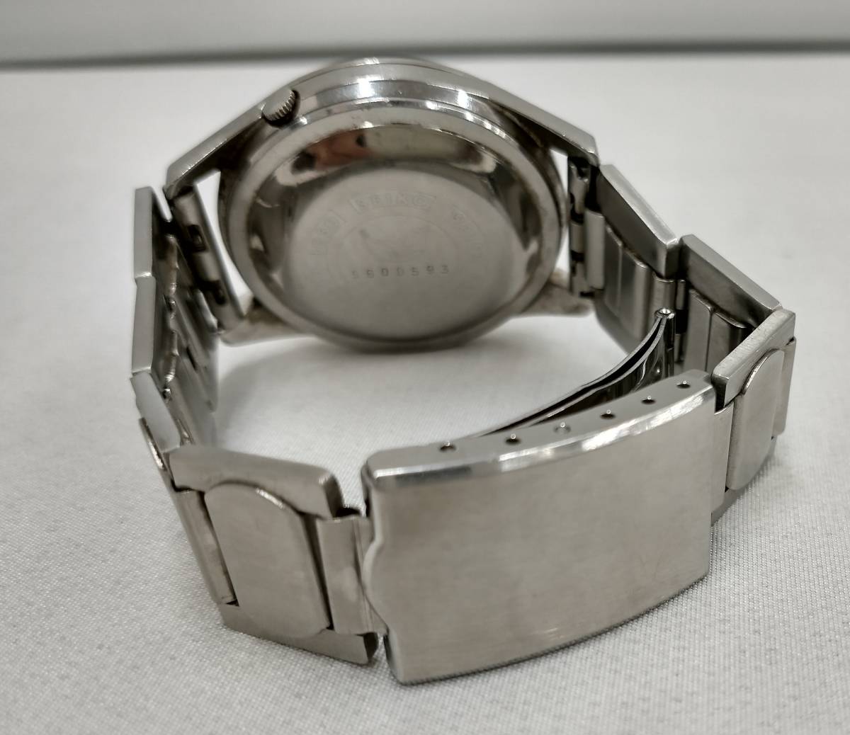 ジャンク【OH必要/ガラス傷/ベルト非純正】 SEIKO Sportsmatic 