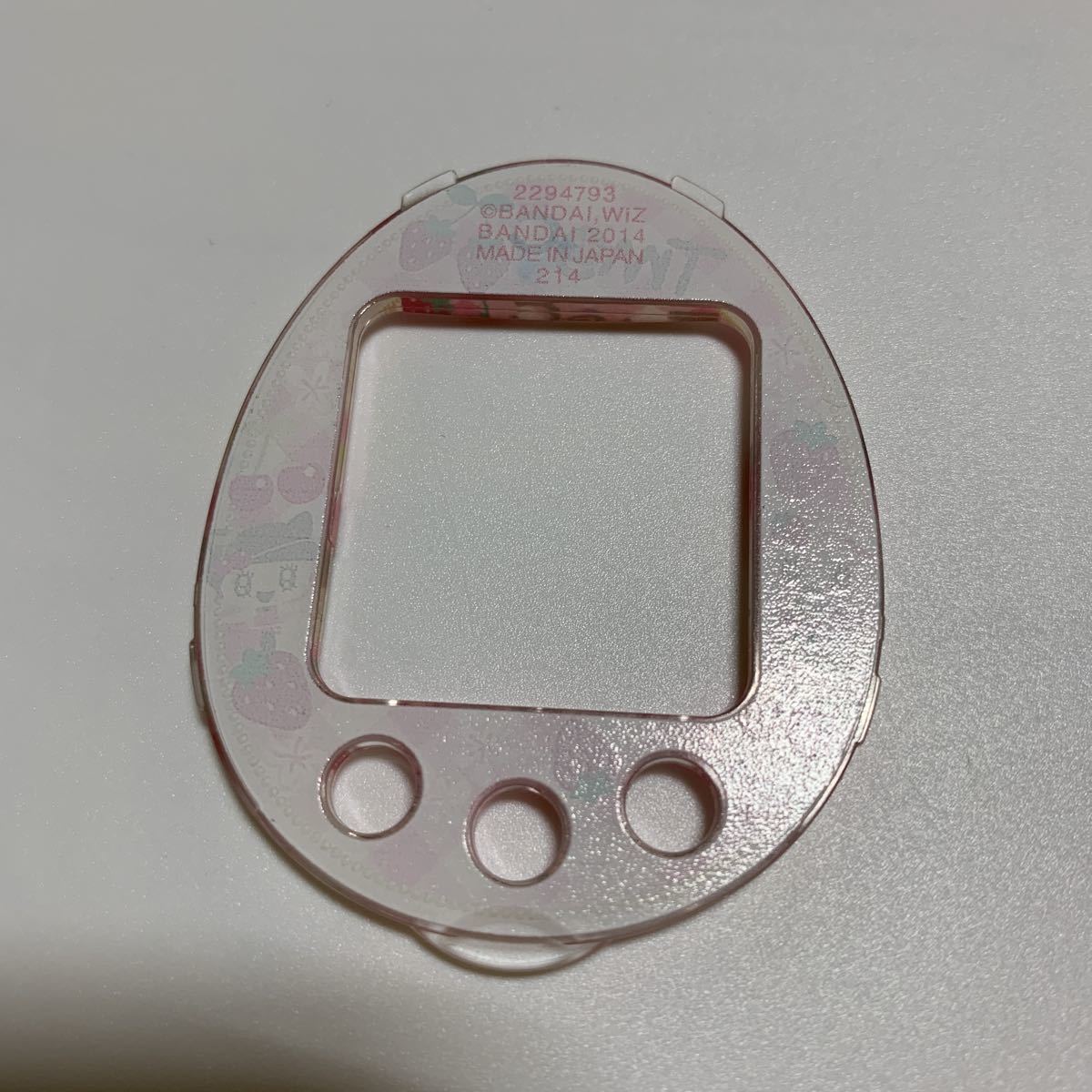 たまごっち4U専用 きせかえカバー フルーツチェックスタイル