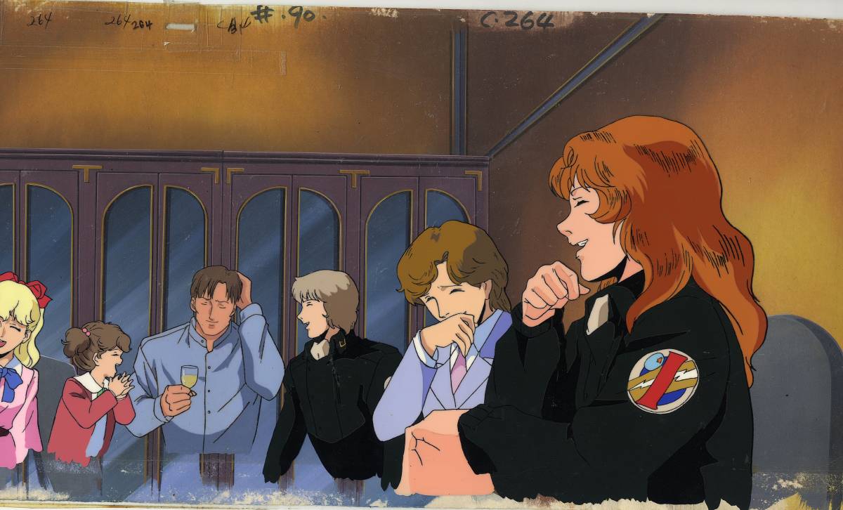 銀河鉄道英雄伝説アニメーション原画 セル画 銀河英雄伝説 セル画 ― : | 銀河英雄伝説│公式ポータルサイト 竜