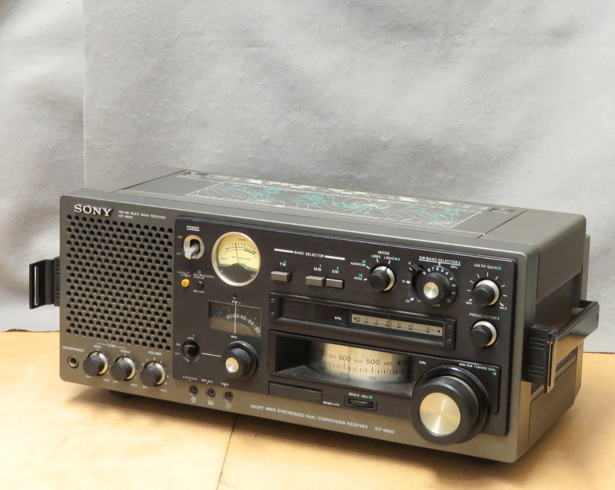 ICF-6800A SONY ソニー BCLラジオ 31バンドマルチバンドレシーバー 