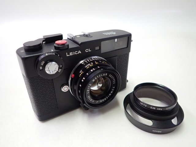 フィルムカメラ MINOLTA Leitz cl summicron c 1:2 40 Leitz Leica CL + Summicron-C 40mm F2 ライツ ライカ レンジ