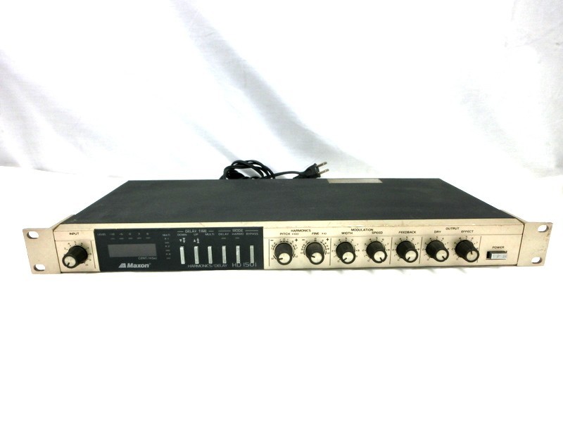 Maxon DELAY HD1501 ⁄ MAXON MARMONICS マルチエフェクター Pitch
