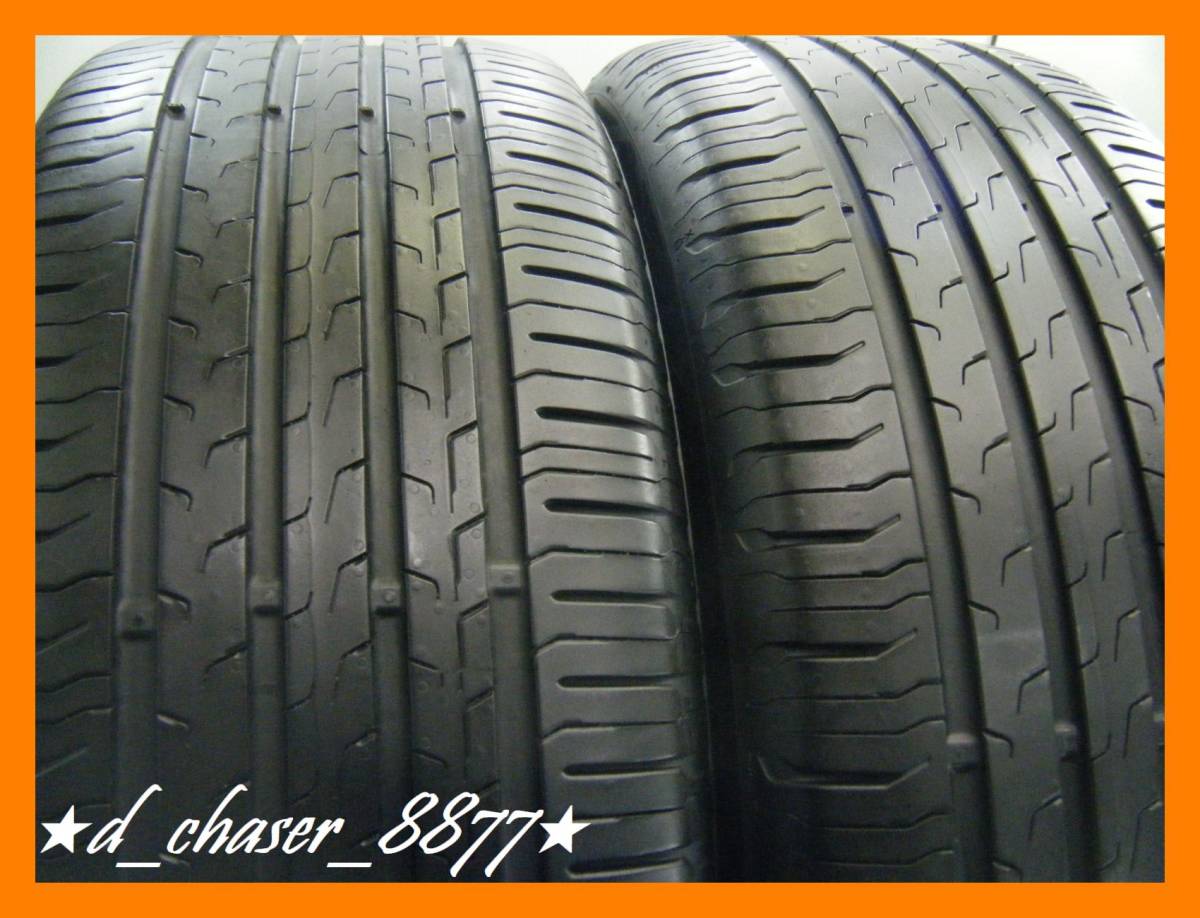 ◆Continental EcoContact 6◆9-10分山 タイヤ 235/50R19【2本】深溝★'20製★ゴムok★高級★コンチネンタル★MO★235-50-19 99W★画像多数