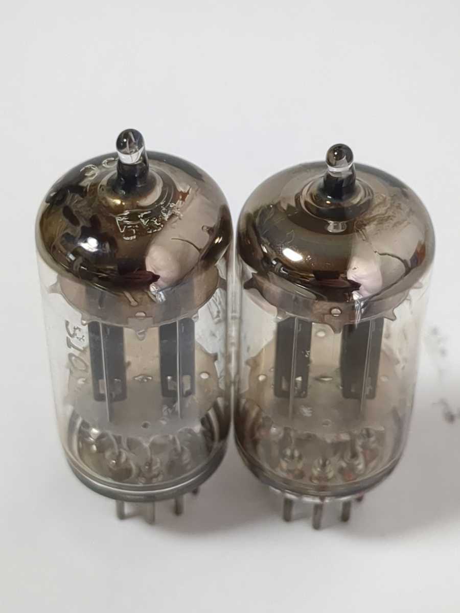 13661 TELEFUNKEN ECC83（12AX7）スムースプレート 2本 測定データあり