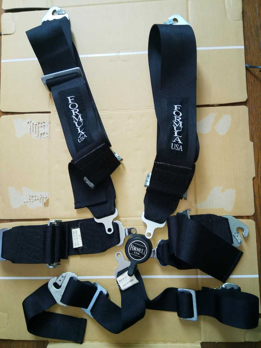 6点式シートベルト レーシングハーネス FIA公認(有効期限切れ) Formura  
