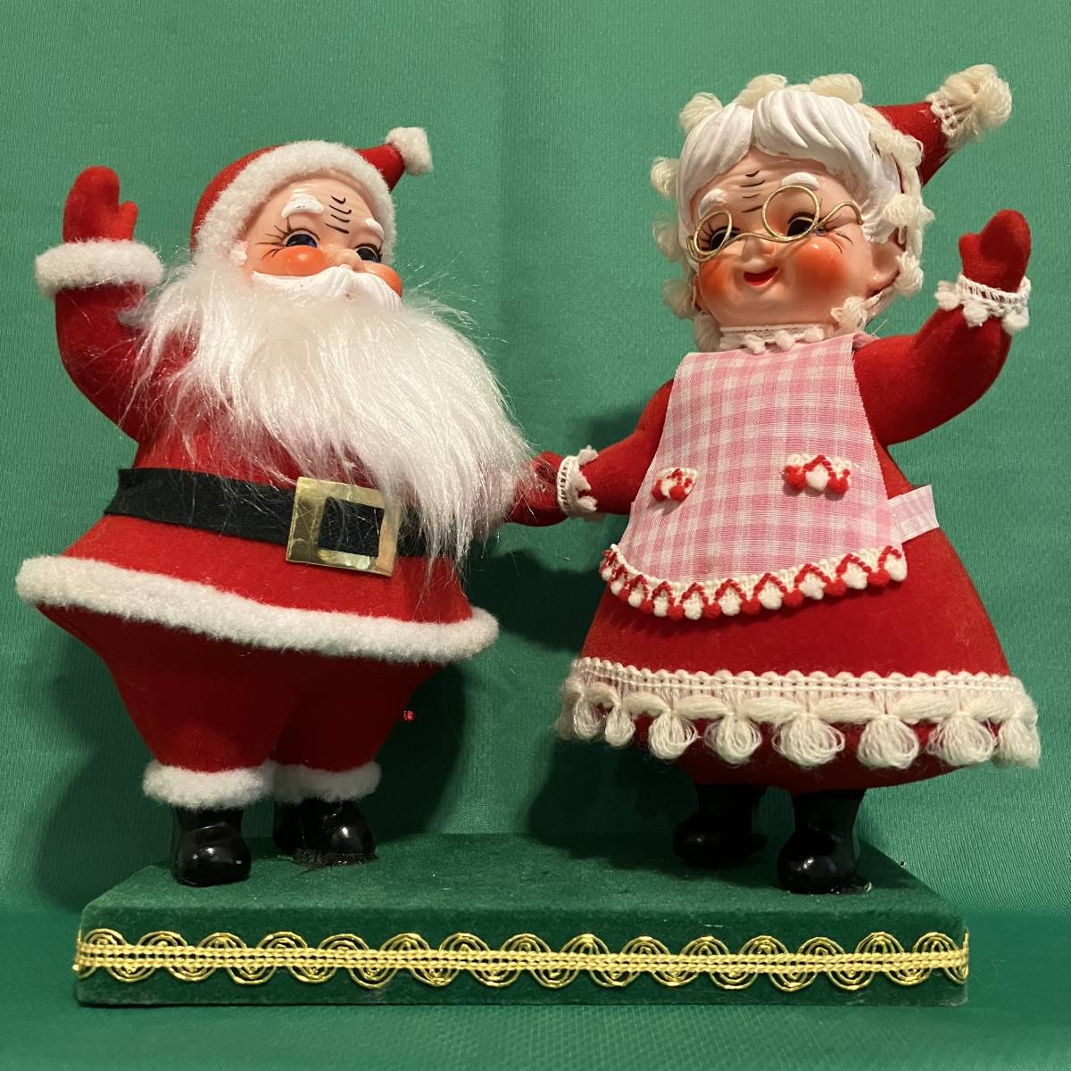 昭和レトロ ビンテージ デッドストック クリスマス 人形 置物 昭和レトロ ビンテージ デッドストック クリスマス 人形 置物