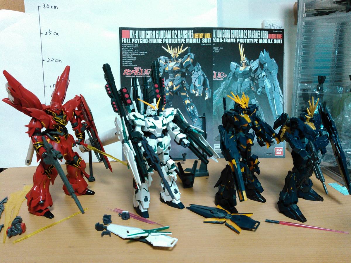 HGUC 1/144 フルアーマー ユニコーンガンダム 2号機 バンシィ・ノルン 