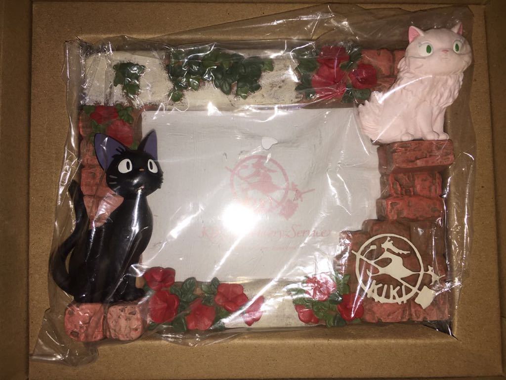 ジブリ 魔女の宅急便 フォトフレーム ジジ リリー 出会い 写真立て