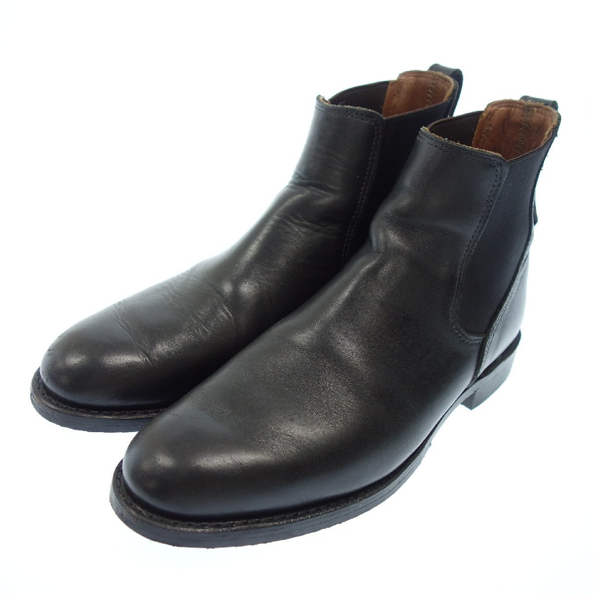 高品質，新品 極 レッドウィング サイドゴアブーツ 9079 メンズ 9D 黒 RED WING AFC1(9インチ)｜売買されたオークション情報、yahooの商品情報をアーカイブ公開 - オークファン 9インチ