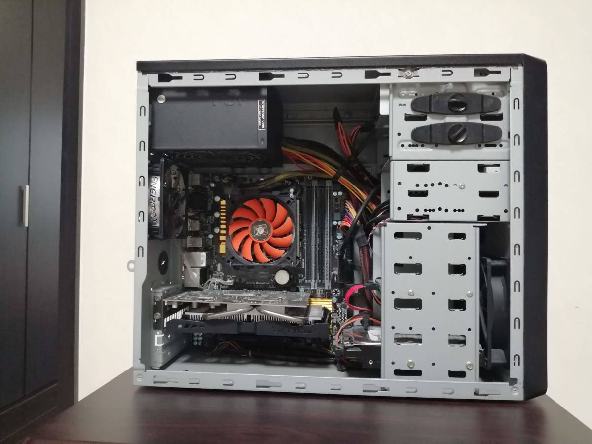 Core i7 4790 3.60GHz /SSD256GB+HDD2TB /メモリ16GB /NVIDIA GTX750Ti 