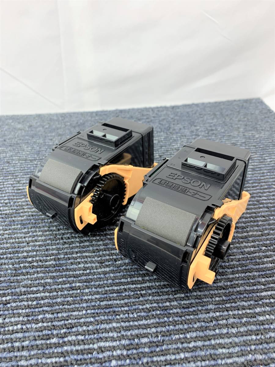開封品 EPSON LPC3T33YP 環境推進トナー イエロー Mサイズ 2個パック
