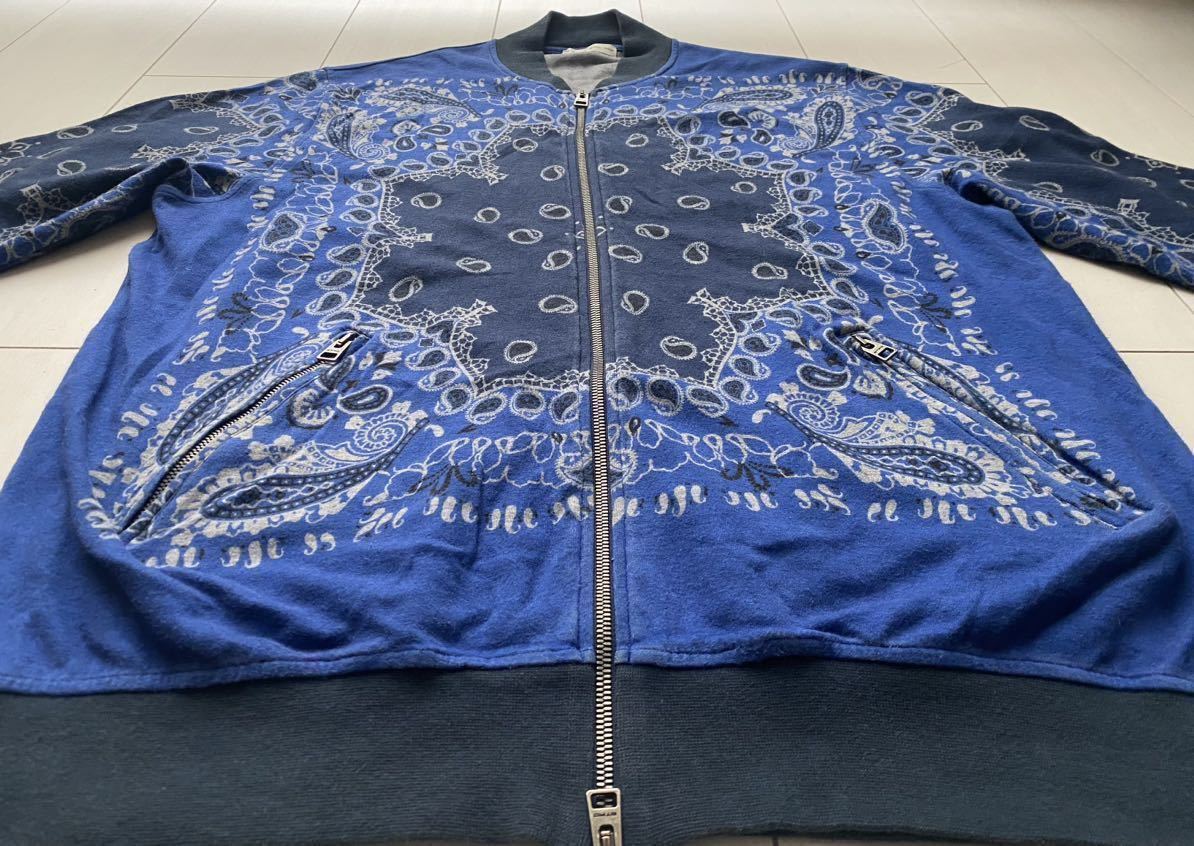 送料無料 美品 イタリア製 ETRO エトロ PAISLAY ペイズリー バンダナ 