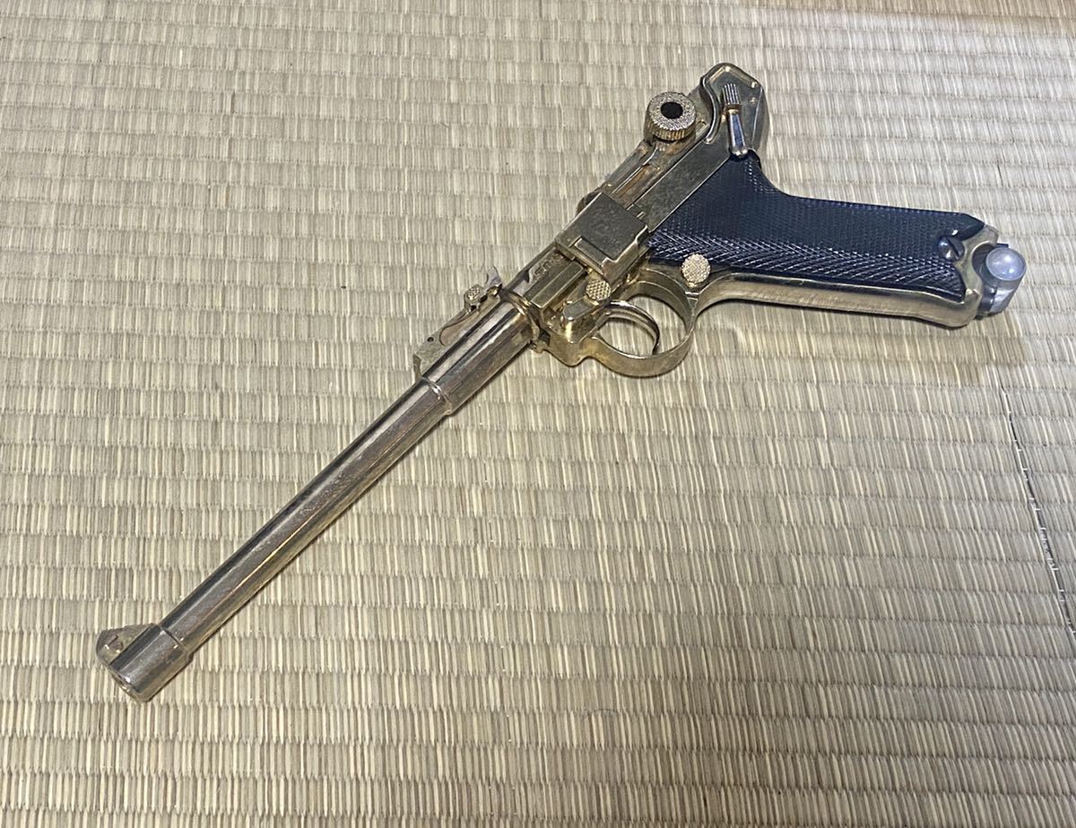 luger p08 マルシン　金属モデルガン（SMG刻印あり） マルシン ルガーP08 8インチ 金属製 モデルガン SMG 刻印あり(モデル