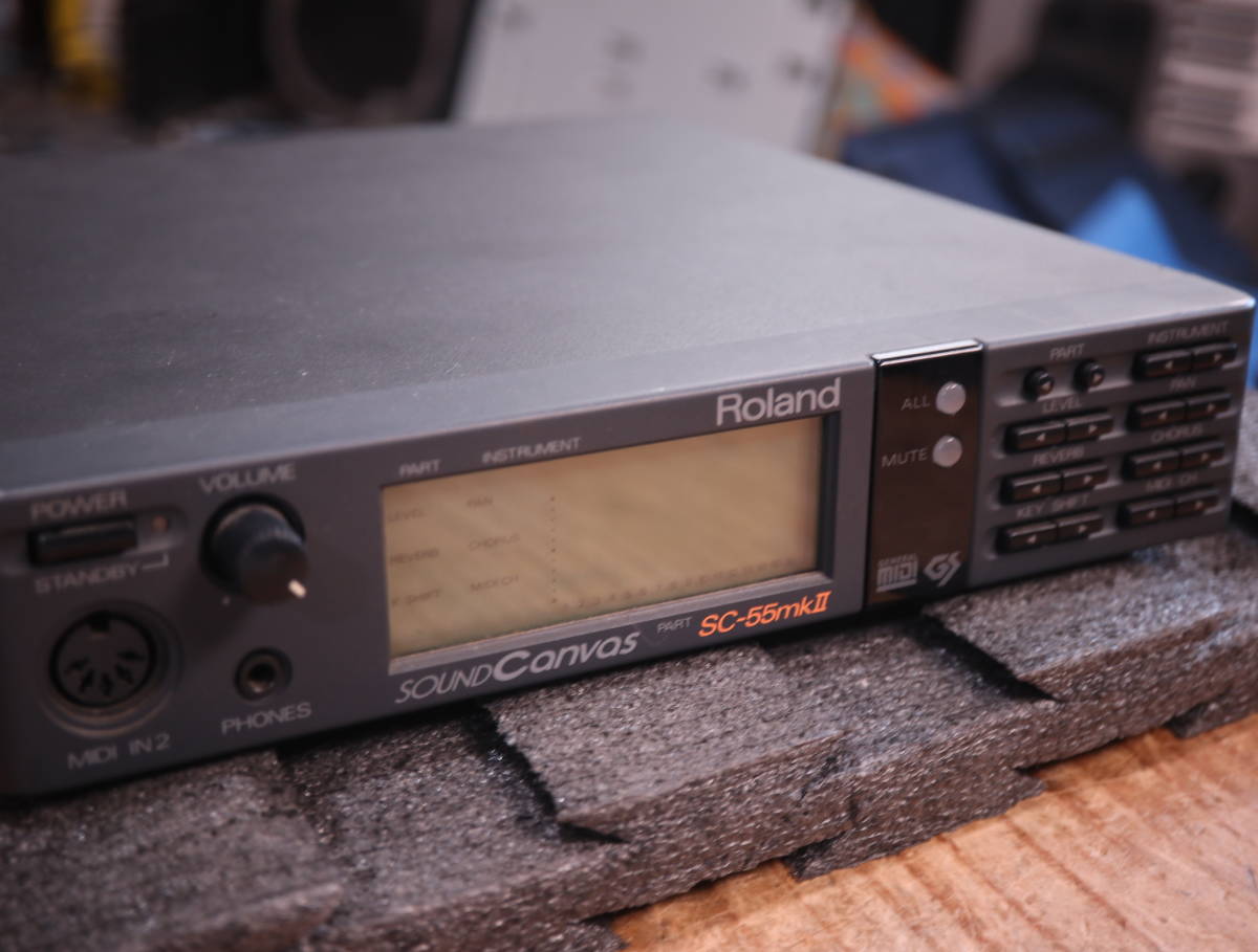Roland SC-55mkii Roland SC-55mkII Sound Read Description Used