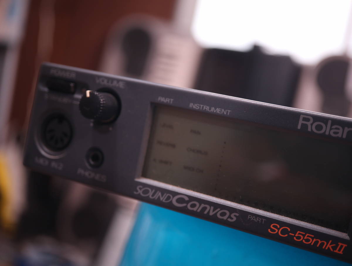Roland SC-55 MKⅡ MK2 Sound Module Sound Canvas Good GP | eBay UK