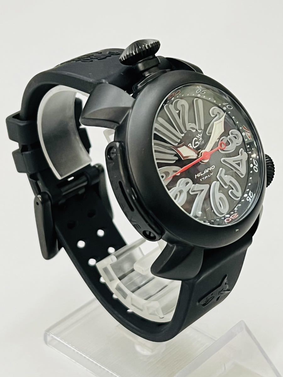 GaGa MILANO ガガミラノ ダイビング48MM 5042 自動巻き ラバーベルト