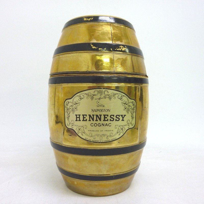 ヘネシー ナポレオン 樽型ボトル ゴールド ヘネシー ナポレオン 樽型 ゴールド 箱なし 飲料 Hennessy（ヘネシー