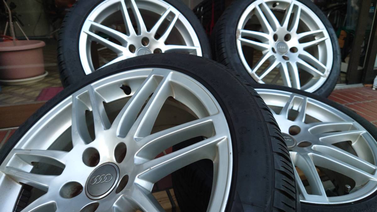 Audi アウディ 純正 18インチ 8J +43 PCD112 5H 5穴 ハブ径約57mm 2020 