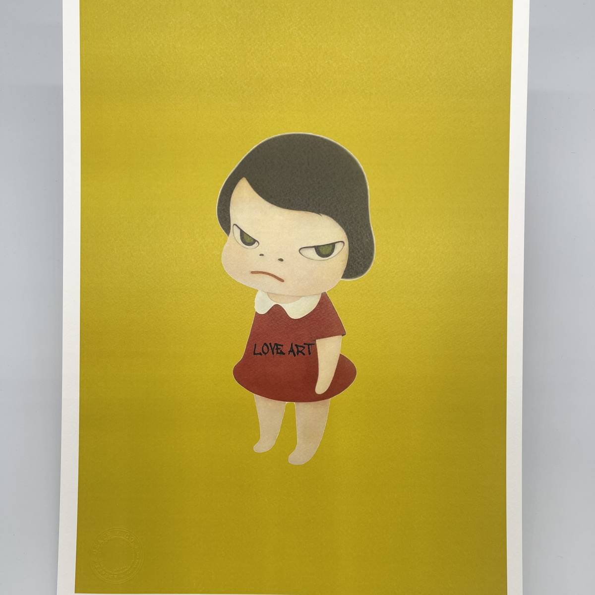 DEATH NYC 世界限定100枚 アートポスター 奈良美智 NARA YOSHITOMO