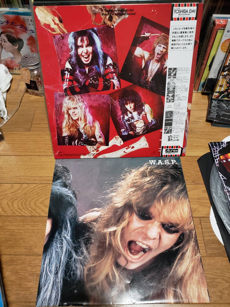 W.A.S.P. | - + W.A.S.P.（魔人伝） W.A.S.P.\魔人伝 W.A.S.P. LP 魔神