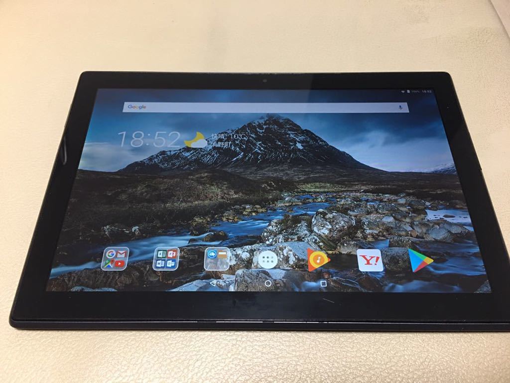 Lenovo TB-X504F 10.1インチAndroid 7.1.1 新品バッテリー交換済み/現状品
