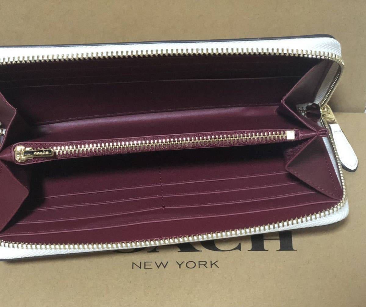 長財布 コーチ COACH てんとう虫 花柄 - レディース ラウンド 