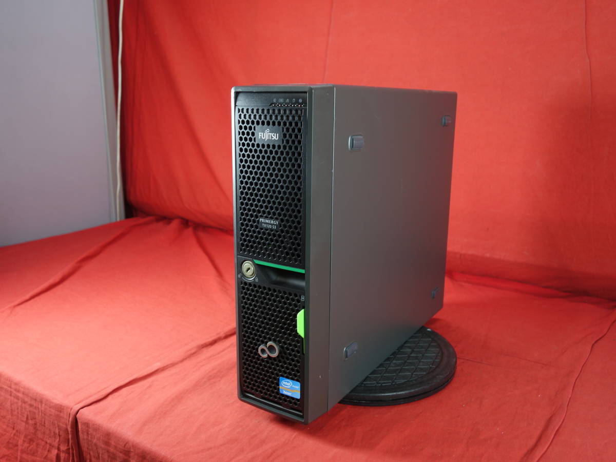富士通 PRIMERGY TX120 S3 【Xeon E3-1220】 【BIOS確認済】 メモリ8GB
