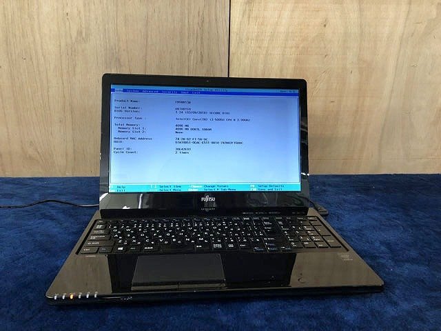 富士通ノートパソコン SME61265相 富士通 FMV LIFEBOOK 15.6型 ノートPC FMVWW13B Core i3