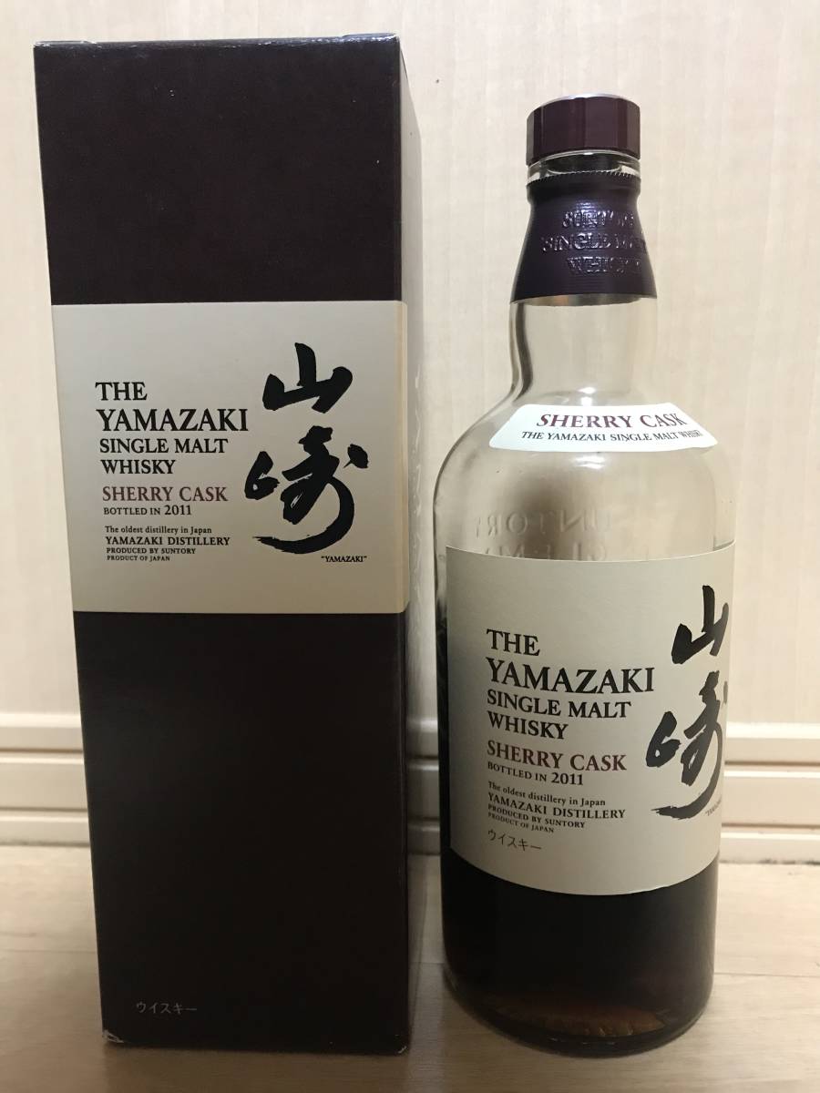 飲料・酒 山崎バーボンバレル2012空瓶