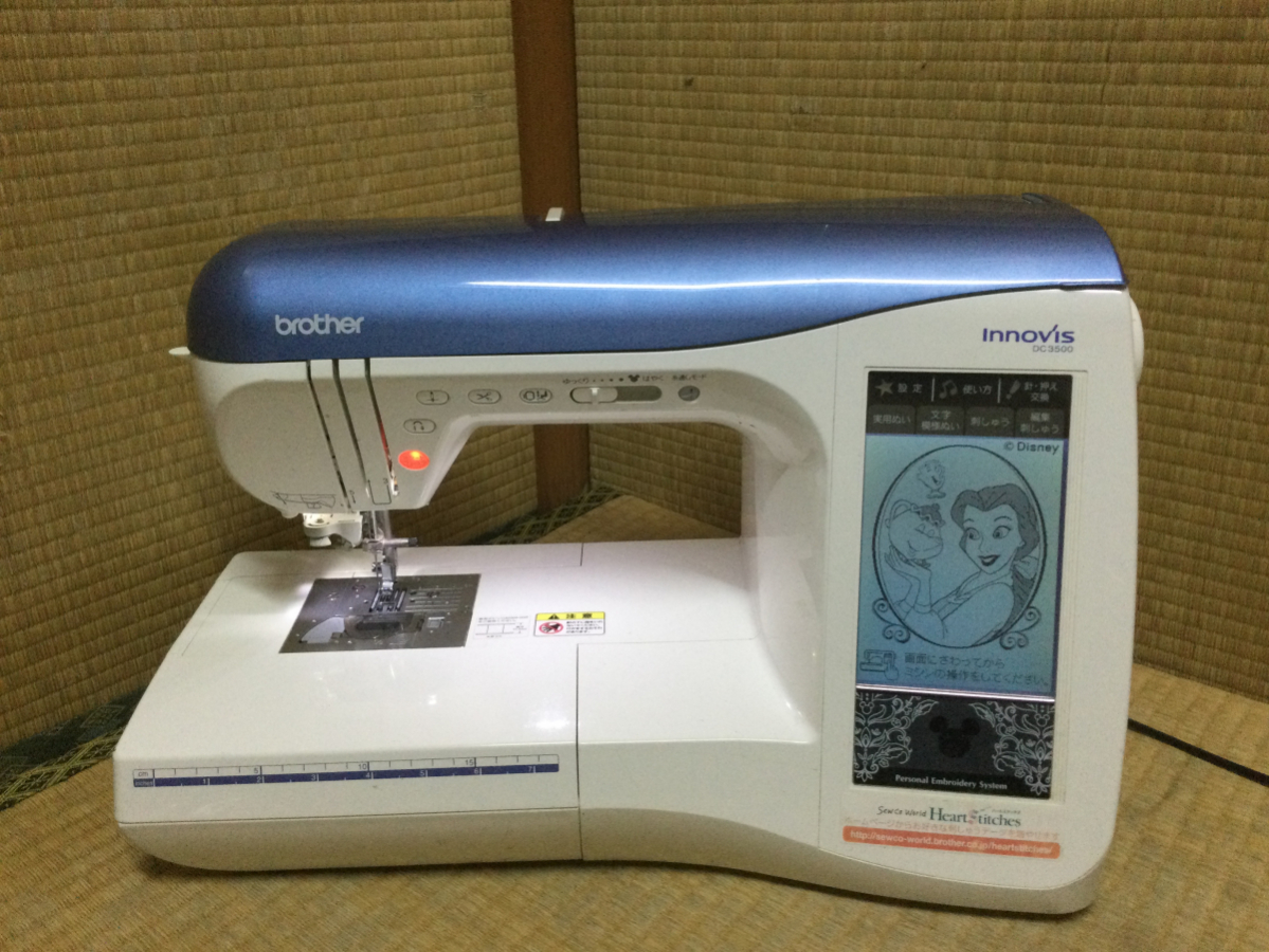☆ brother ブラザー　EMS80 Innovis DC3500 コンピューターミシン　イノヴィス　Disney ディズニー　ミシン　ジャンク☆