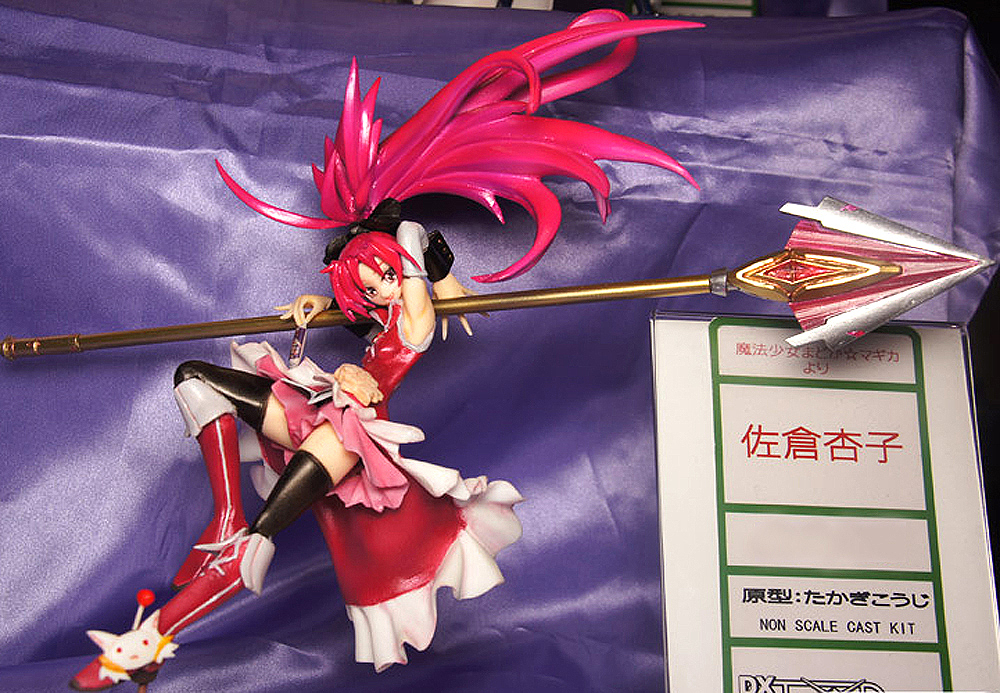 ワンフェス 魔法少女まどか☆マギカ 佐倉杏子 ガレージキット ガレキ レジン WHF ホビコン トレフェス キャラフェス キャラホビ 木神工房