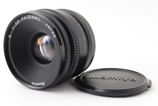 ★実用品★ マミヤ MAMIYA G 75mm F3.5 L マミヤ6用 #2963