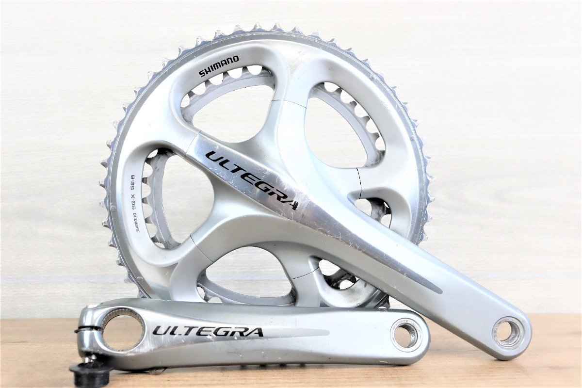 SHIMANO ULTEGRA シマノ　アルテグラ　FC-6700　52/39T　10ｓ　170ｍｍ　シルバー　cicli17　A31