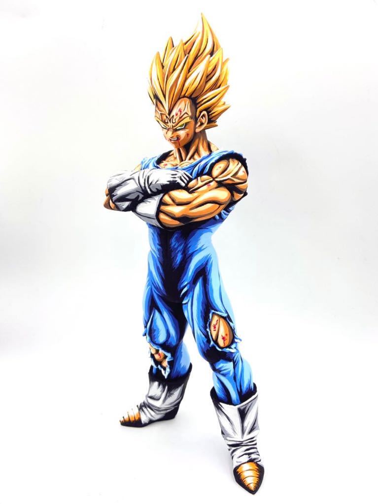 ドラゴンボール グランディスタ 魔人ベジータ フィギュア リペイント 2