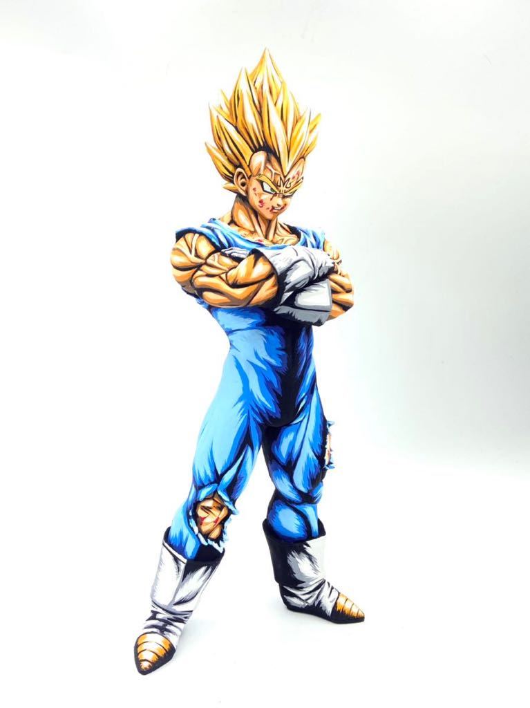 ドラゴンボール グランディスタ 魔人ベジータ フィギュア リペイント 2