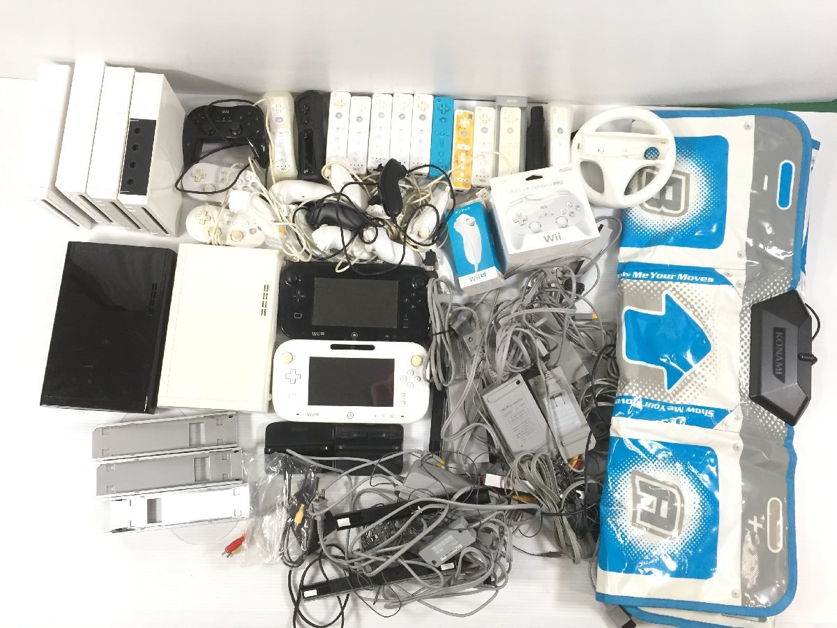 任天堂 Nintendo Wii WiiU 本体 周辺機器 Gamepad リモコン ヌンチャク