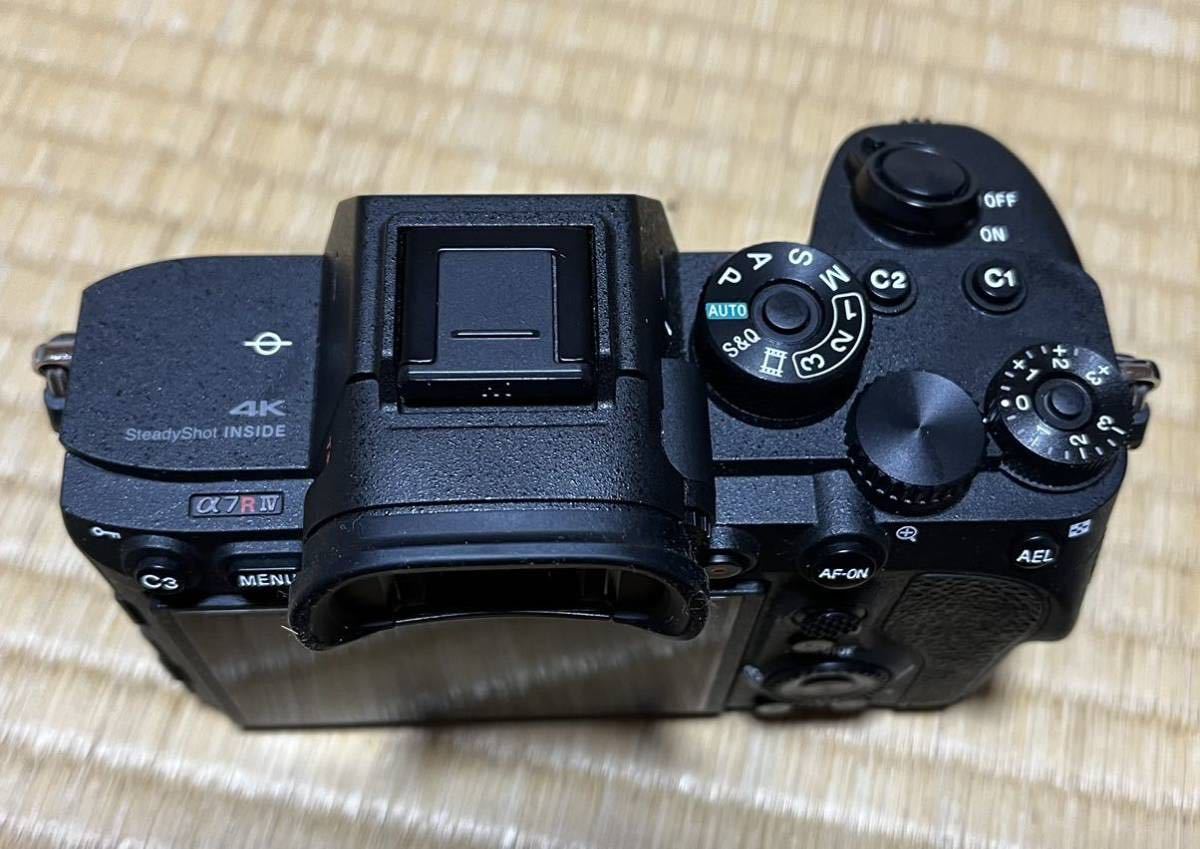 SONY α7RⅣ ILCE-7RM4 ボディ ソニー 美品！ ショット数1,761 箱付属品 