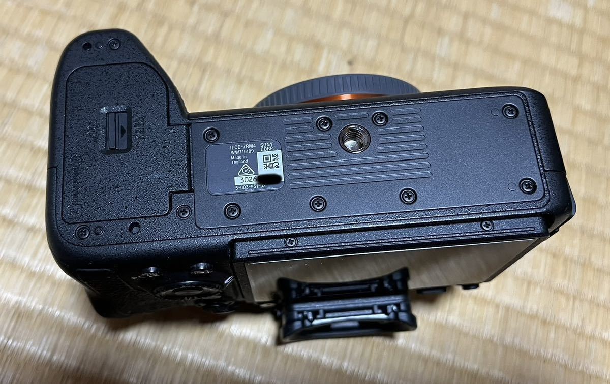 SONY α7RⅣ ILCE-7RM4 ボディ ソニー 美品！ ショット数1,761 箱付属品 
