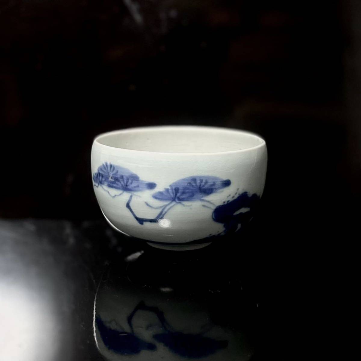 古伊万里 酒器 半丸酒器（木箱入） | ⁄ 035-H188 ご売約 13）初期 
