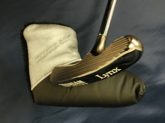 リンクス(LynX)・TRANSAM CNC MILLED・34インチ・パター・中古 クラブ