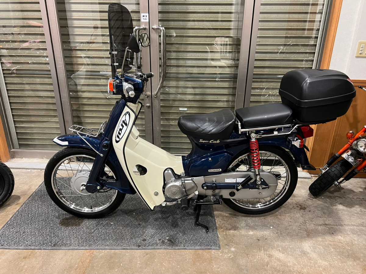 ホンダ カブ90 HA02 セル付き 8594km 角目カブ 自賠責R6年8月まで 