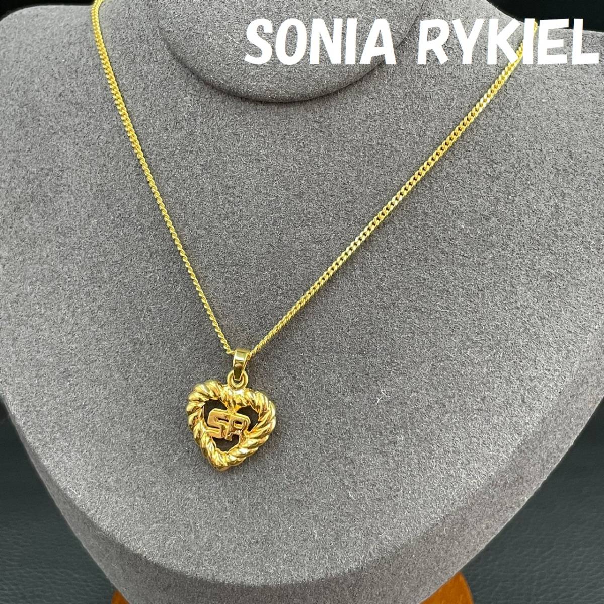 人気】SONIA RYKIEL / ソニアリキエル ネックレス ゴールド ハート 