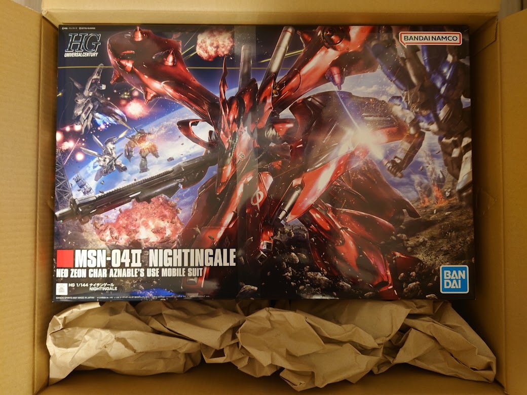 新品/未組立】HGUC 1/144 ナイチンゲール 【公式通販】
